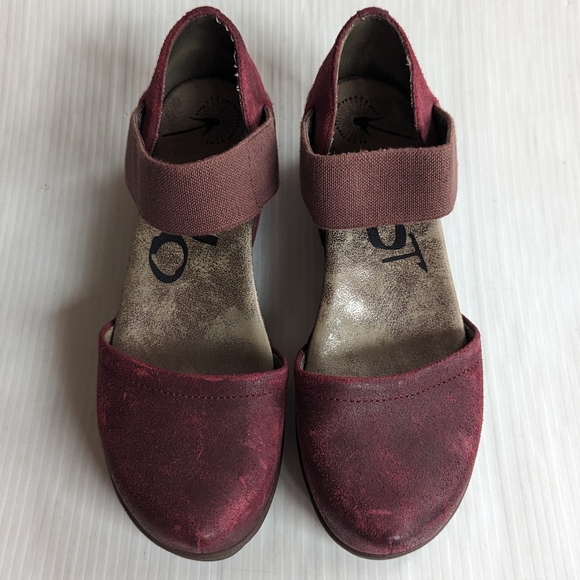 OTBT ‘Migrant’ Mary Jane style slip on platform strappy shoes - Picture 3 of 16